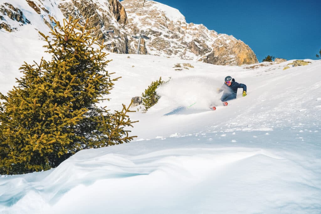 Activité ski montagne