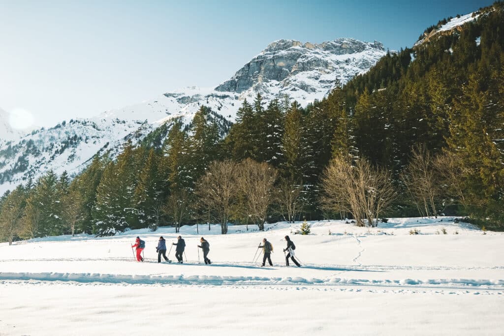 Activités montagne raquettes
